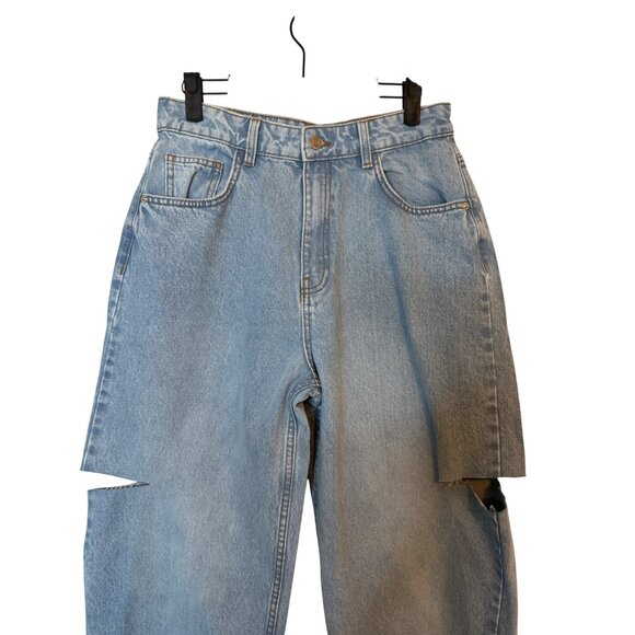 2/$30 NWT Vintage 12 PrettyLittleThing High Waisted Straight Leg Jeans - Picture 9 of 16